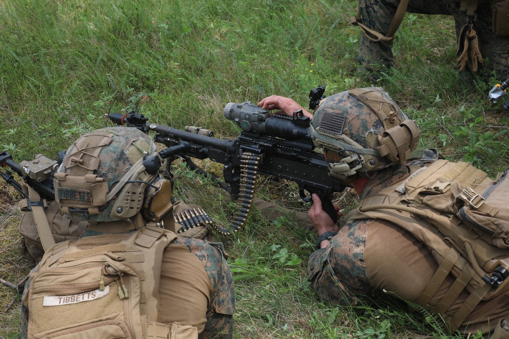 22nd MEU trains in Sweden during BALTOPS22