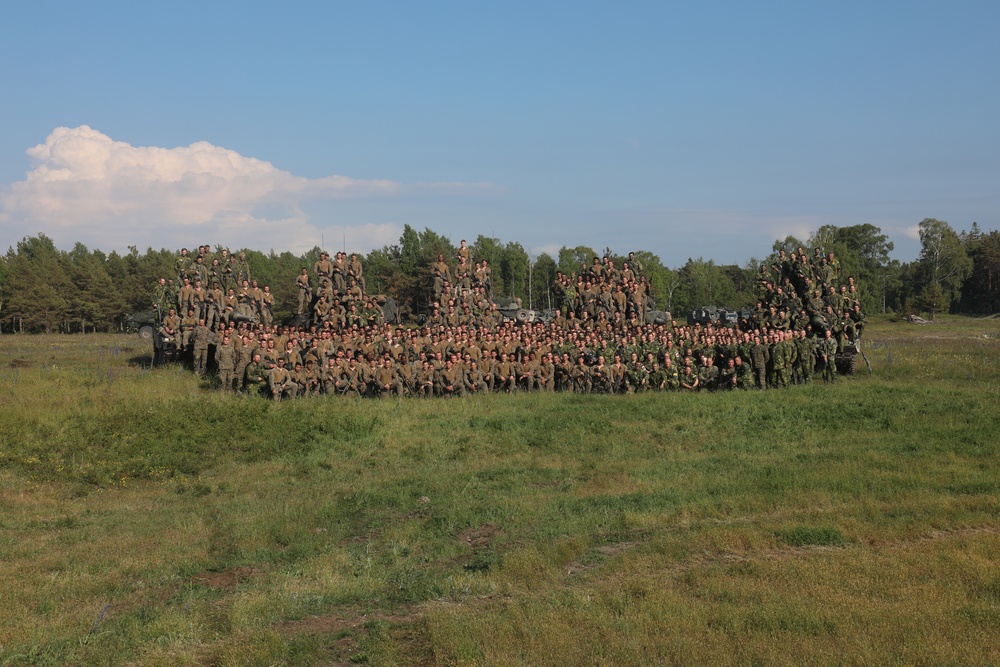 22nd MEU trains in Sweden during BALTOPS22