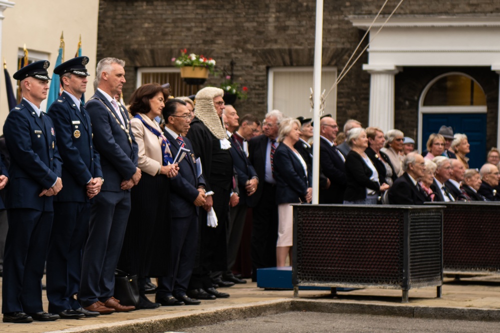 Senior leadership join the local community at ceremony