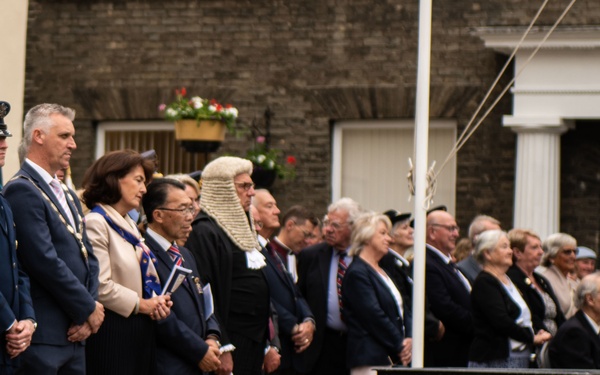 Senior leadership join the local community at ceremony