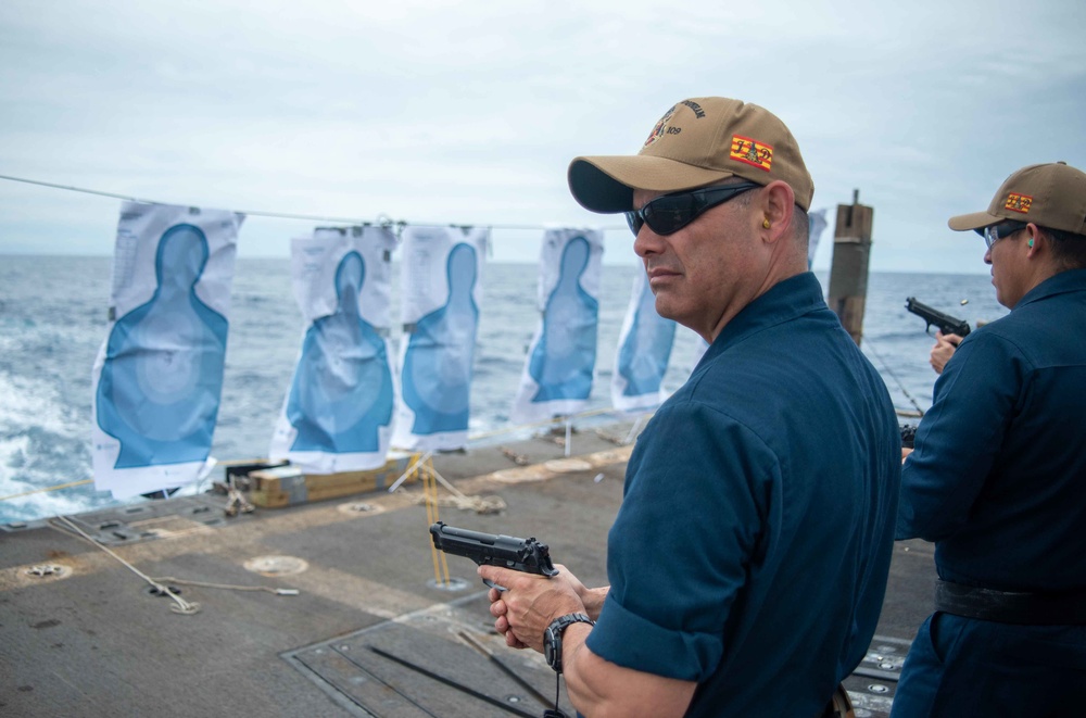 USS Jason Dunham (DDG 109) Conducts a Live Fire