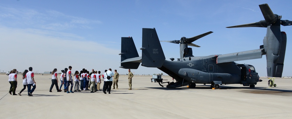 Tuskegee Airmen Summer Camp Visits Kirtland Air Force Base