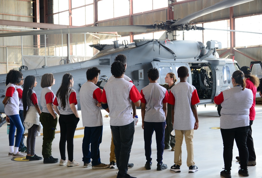 Tuskegee Airmen Summer Camp Visits Kirtland Air Force Base