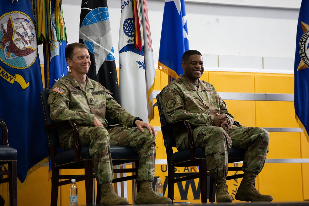 U.S. European Command Change of Responsibility Ceremony