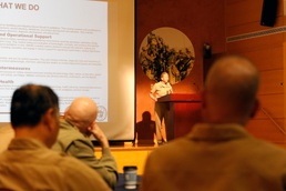 Naval Medical Research Center (NMRC) hosted senior medical personnel across the Navy at a meeting of the Fleet Health Integration Panel (FHIP), Jun. 8-9.