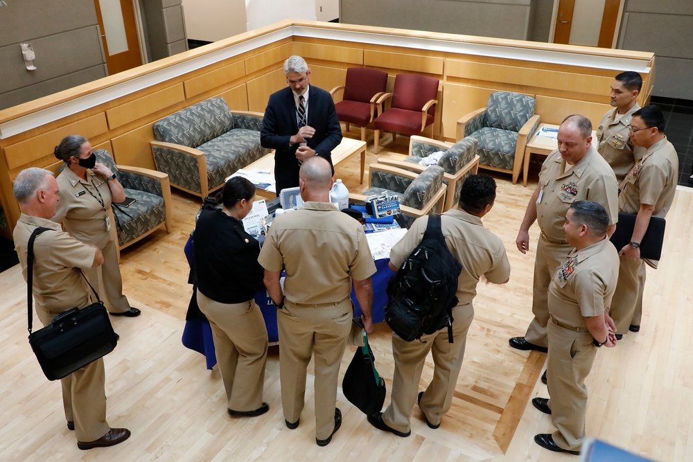 Naval Medical Research Center (NMRC) hosted senior medical personnel across the Navy at a meeting of the Fleet Health Integration Panel (FHIP), Jun. 8-9.