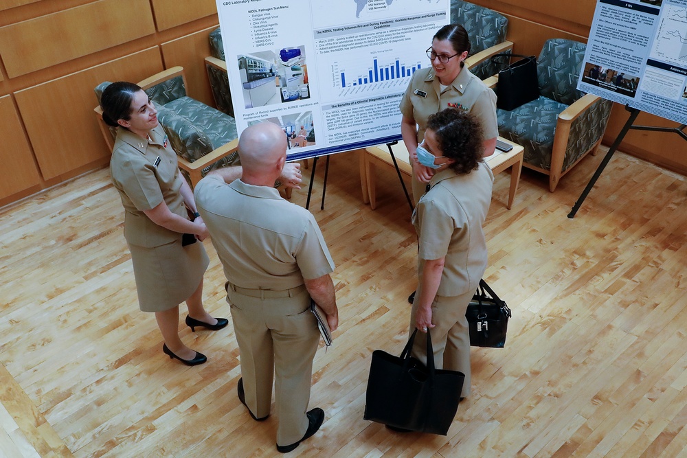 Naval Medical Research Center (NMRC) hosted senior medical personnel across the Navy at a meeting of the Fleet Health Integration Panel (FHIP), Jun. 8-9.