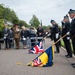 Scottish-American Memorial Day ceremony Edingburgh Scotland