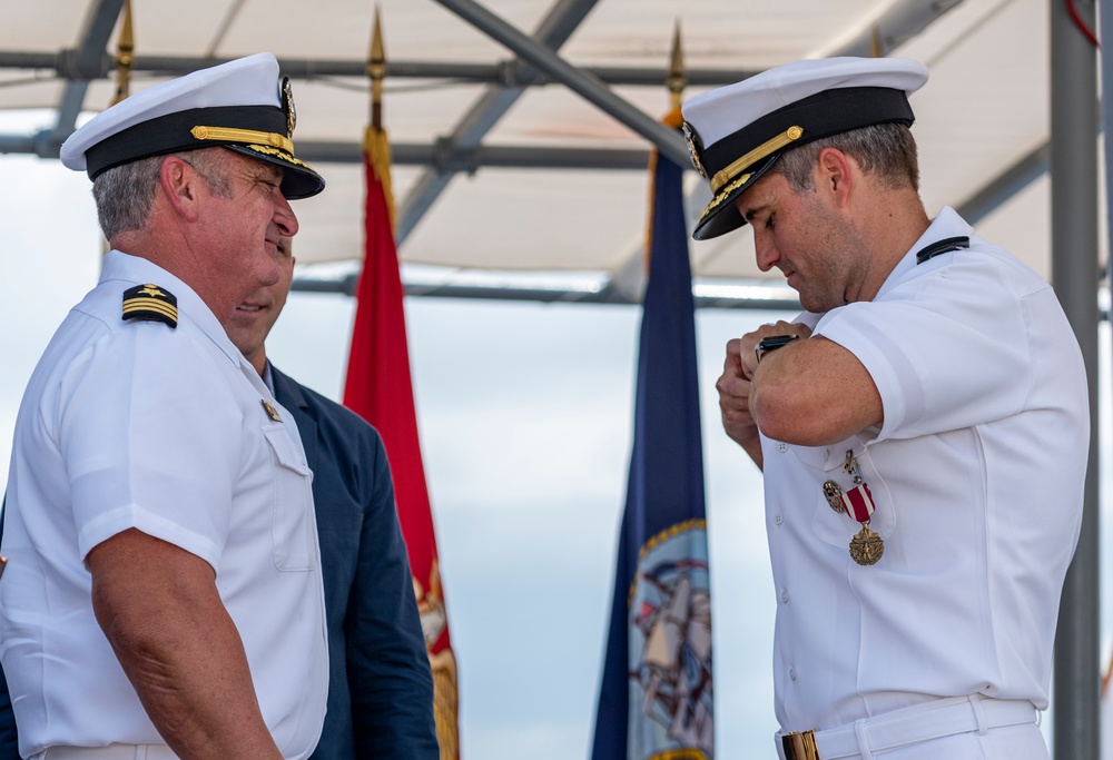 NDSTC CHANGE OF COMMAND