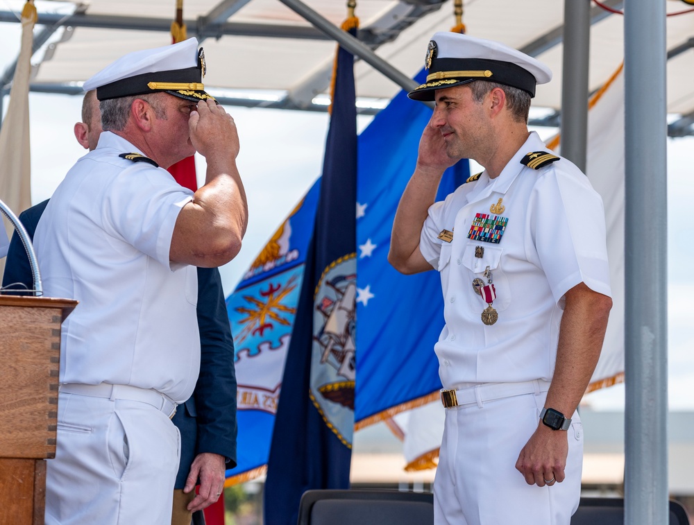 NDSTC CHANGE OF COMMAND