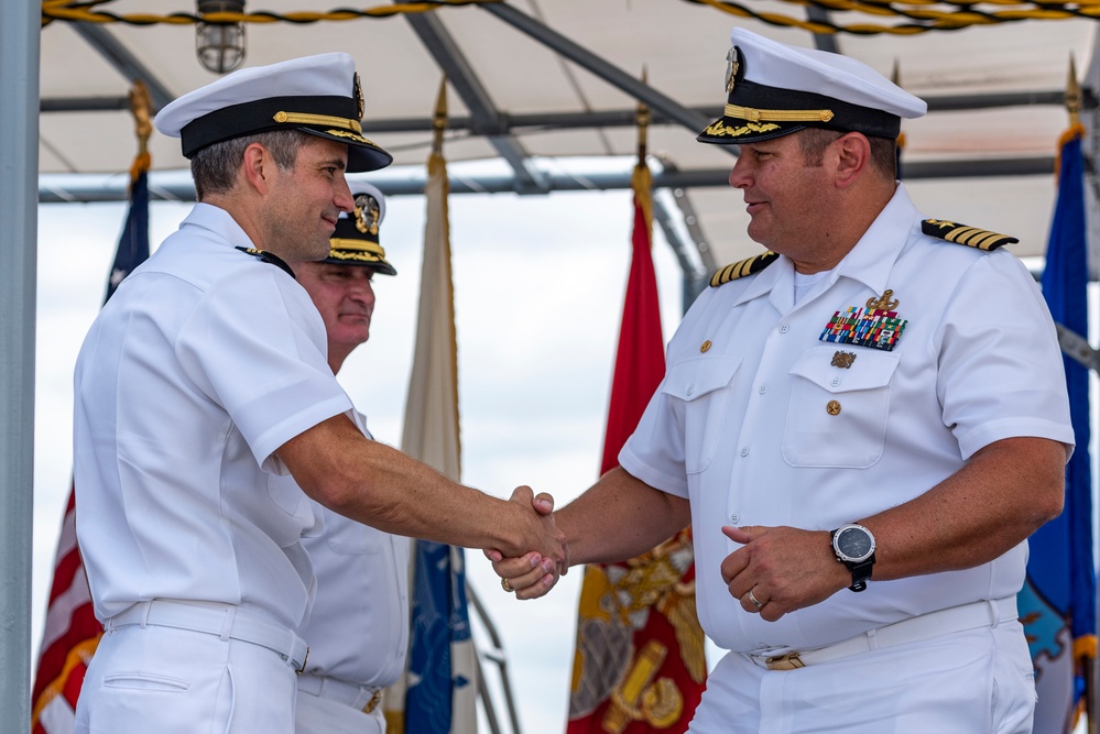 NDSTC CHANGE OF COMMAND