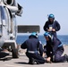 HMS Defender conducts a mass casualty exercise during BALTOPS22