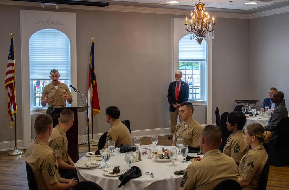 NBMA Honors Cpl. Allison Barfield as the Service Person of the Quarter