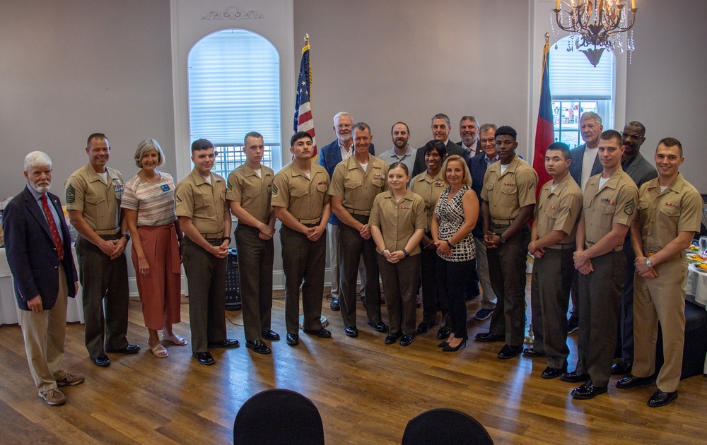 NBMA Honors Cpl. Allison Barfield as the Service Person of the Quarter