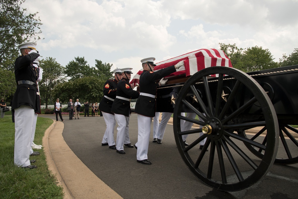 Norman Hatch full honors funeral at Arlington National Cemetery