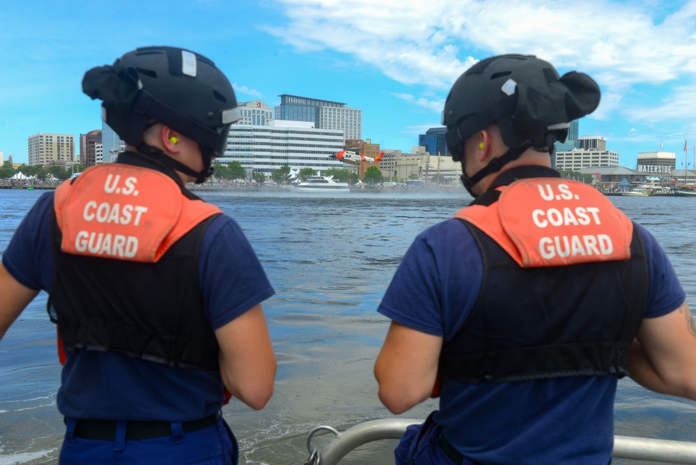 Norfolk Harborfest Search and Rescue Demonstration 2022