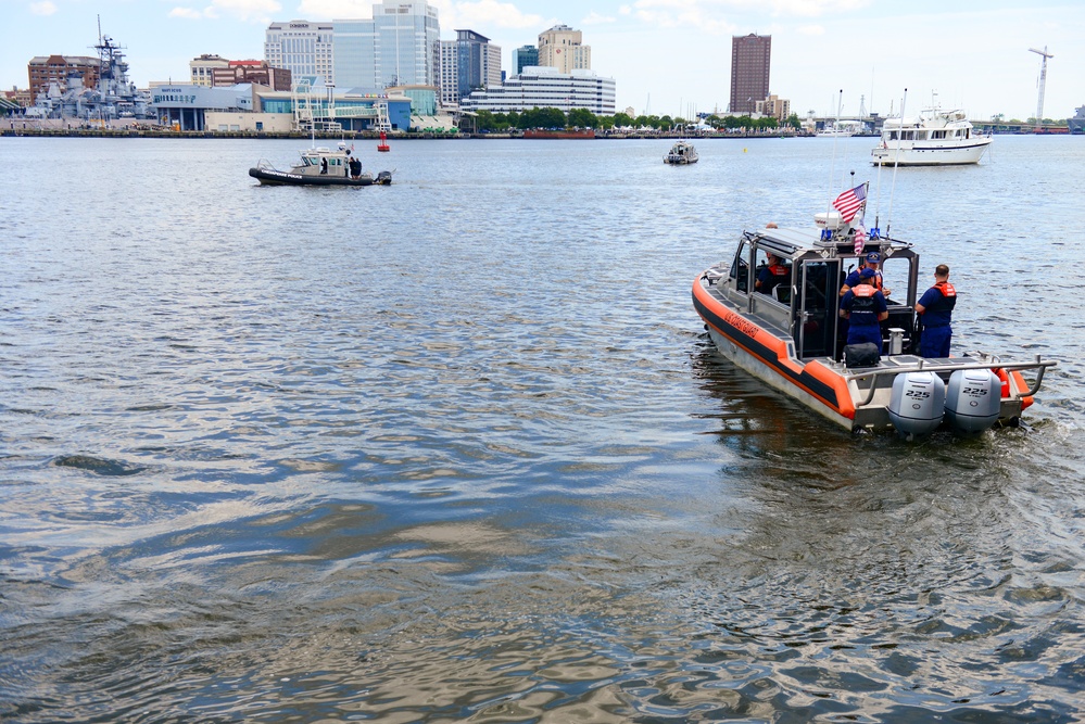 Coast Guard Reserve participates in Norfolk Harborfest 2022