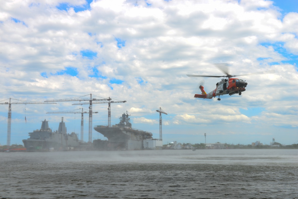 Norfolk Harborfest Search and Rescue Demonstration 2022