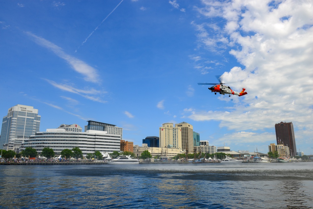 Norfolk Harborfest Search and Rescue Demonstration 2022