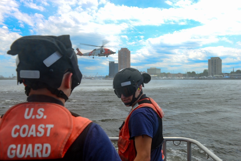 Norfolk Harborfest Search and Rescue Demonstration 2022