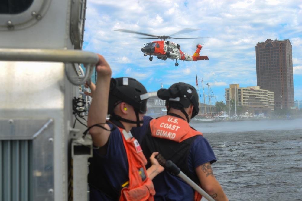 Norfolk Harborfest Search and Rescue Demonstration 2022