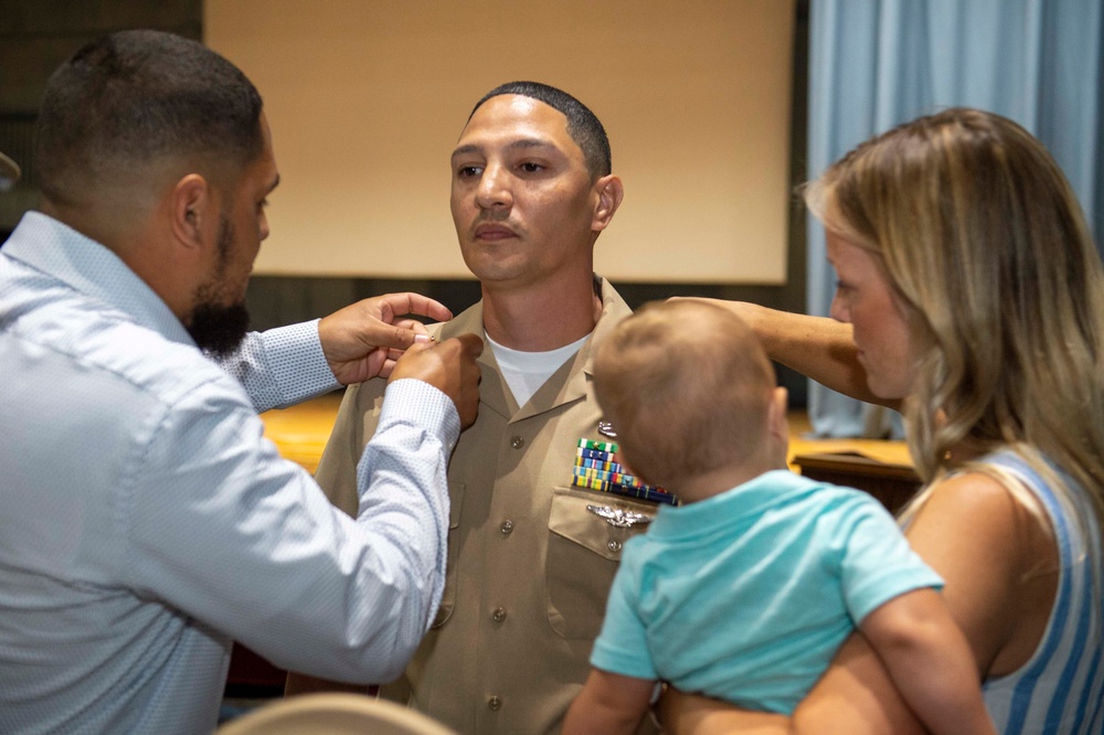 Master Chief and Senior Chief Pinning Ceremony