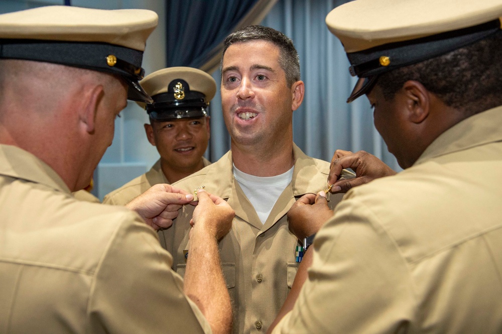 Master Chief and Senior Chief Pinning Ceremony