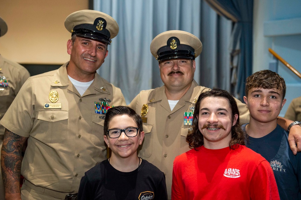 Master Chief and Senior Chief Pinning Ceremony