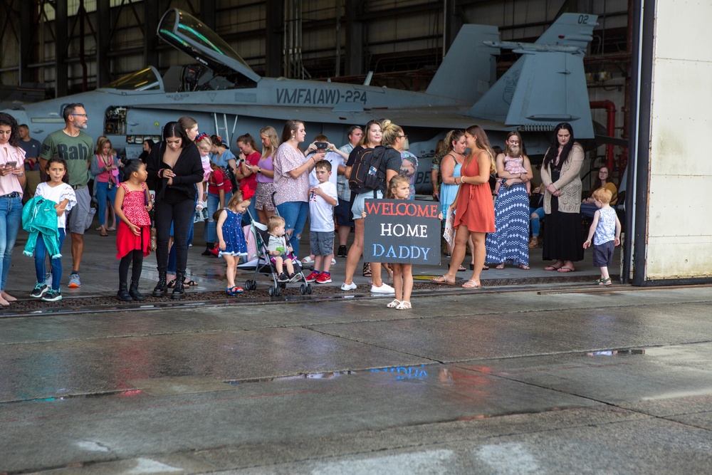 Marine Attack Fighter Squadron (VMFA) 312 Homecoming