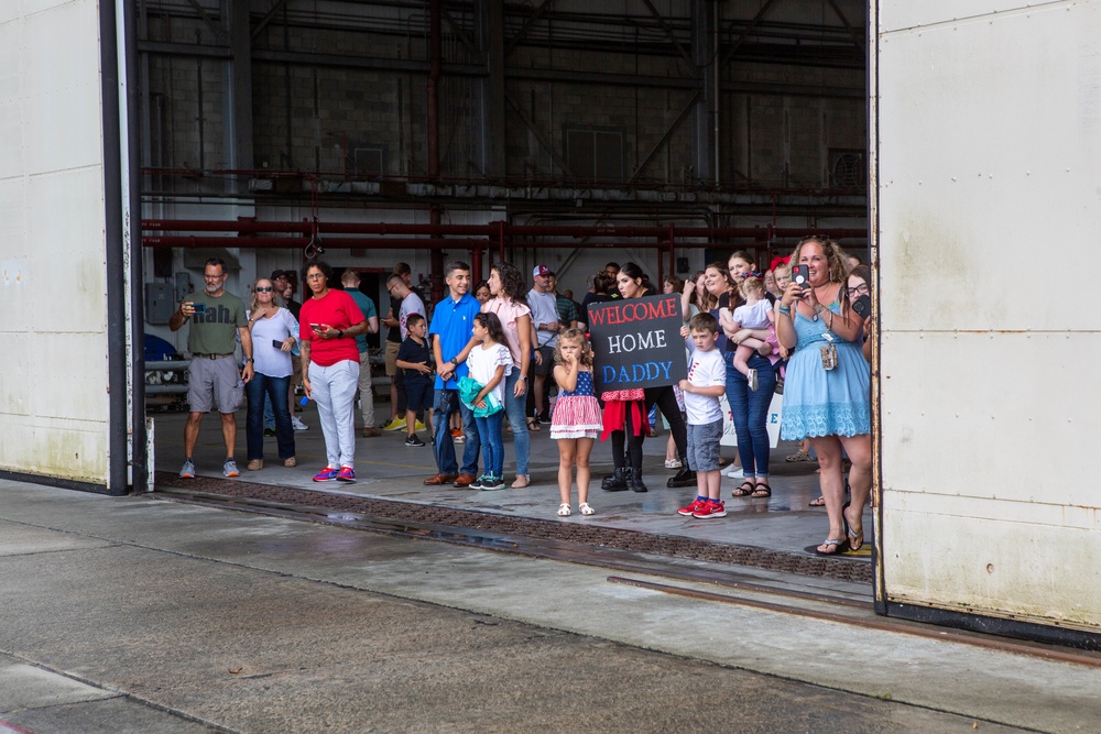 Marine Attack Fighter Squadron (VMFA) 312 Homecoming