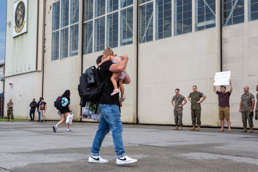 Marine Attack Fighter Squadron (VMFA) 312 Homecoming