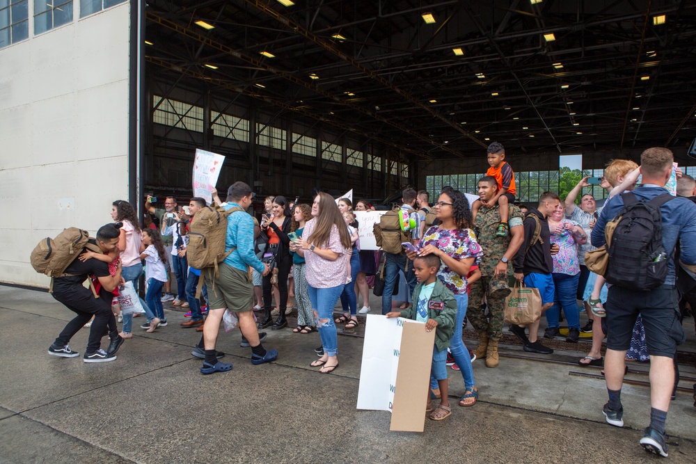 Marine Attack Fighter Squadron (VMFA) 312 Homecoming