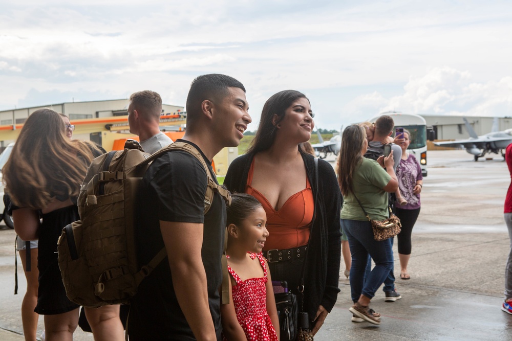 Marine Attack Fighter Squadron (VMFA) 312 Homecoming