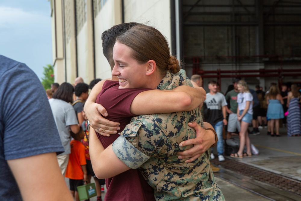 Marine Attack Fighter Squadron (VMFA) 312 Homecoming