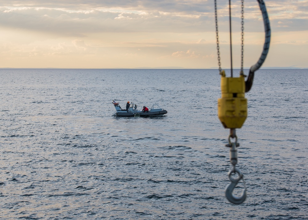 LNS Jotvingis (N42) participates in exercise BALTOPS22