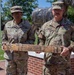 Chief Warrant Officer 4 Harned's award ceremony