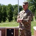 Chief Warrant Officer 4 Harned's award ceremony