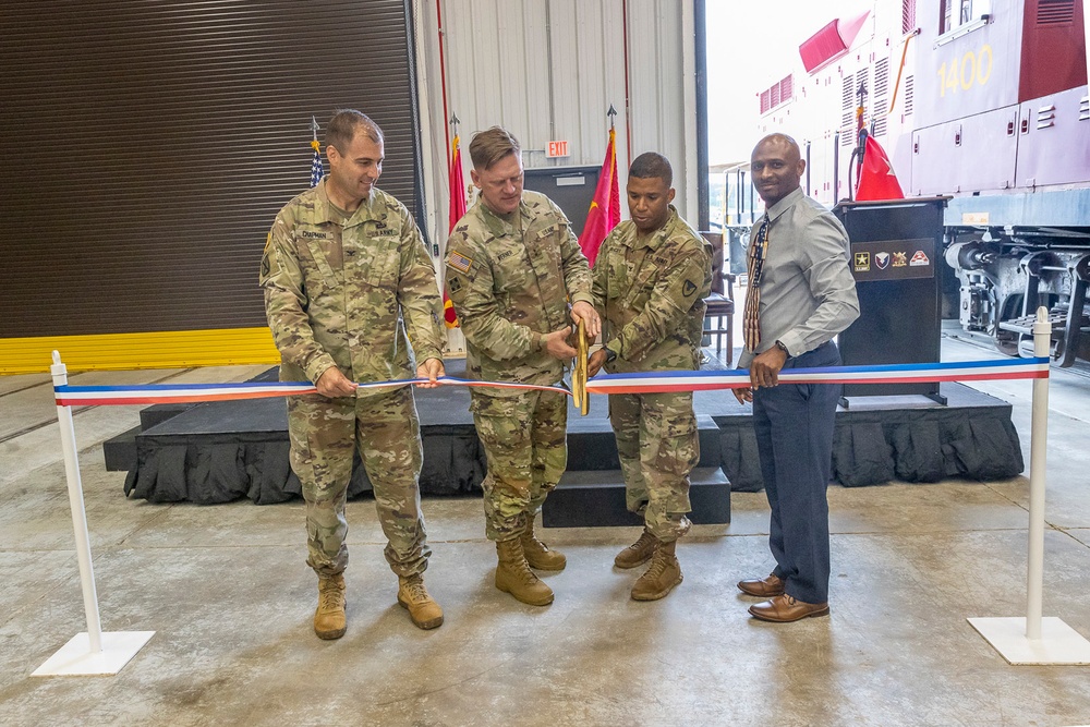 Defense Non-Tactical Generator and Rail Equipment Center (DGRC) facility opens