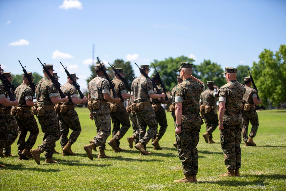 Warfighting Instructor Battalion Change of Command Ceremony
