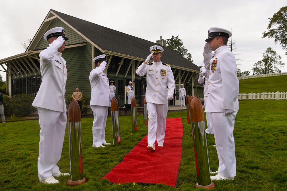 USS Pennsylvania Holds Change of Command