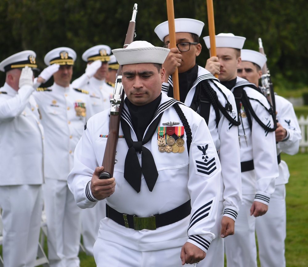 USS Pennsylvania Holds Change of Command