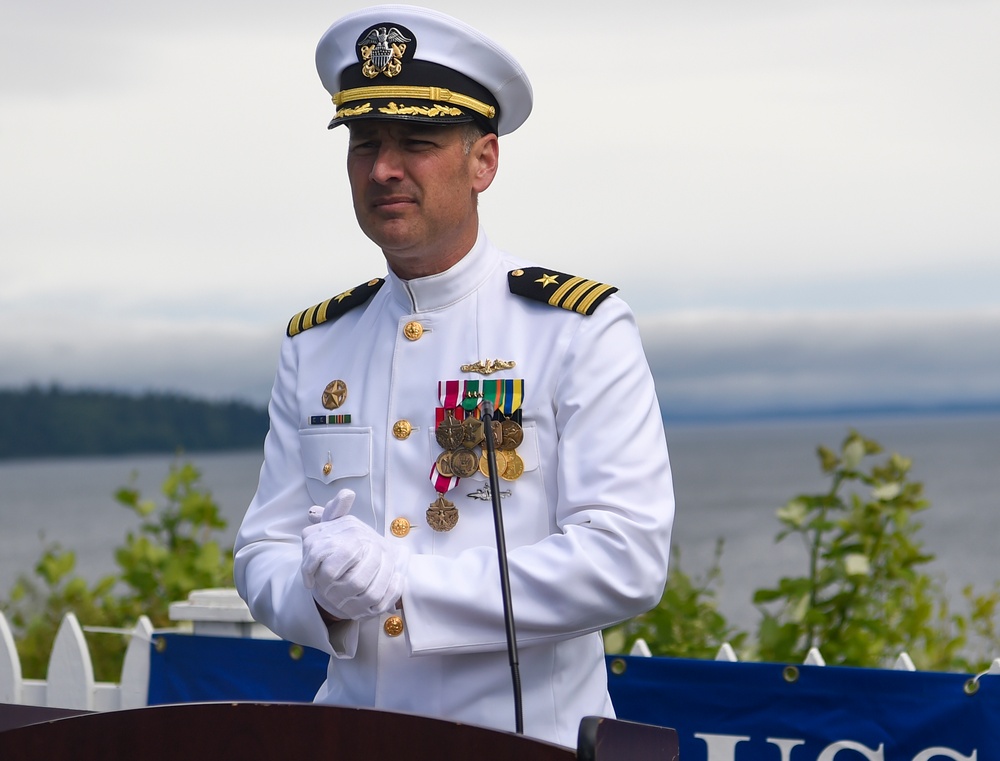 USS Pennsylvania Holds Change of Command