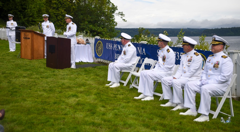 USS Pennsylvania Holds Change of Command