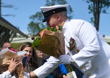 USS Pennsylvania Holds Change of Command