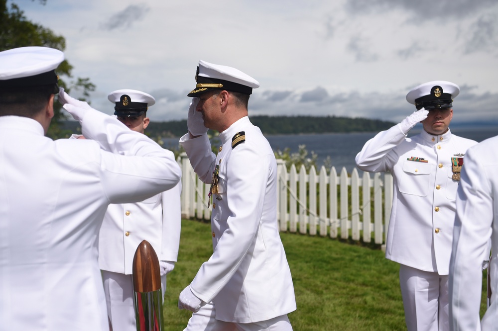 USS Pennsylvania Holds Change of Command