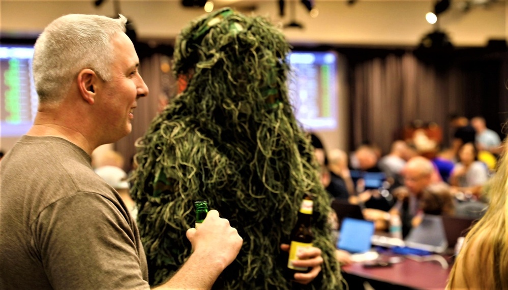 Hawaiian Shirts, Flipflops, a Ghillie Suit, and a Ukulele Player: Military Cyber Defenders Battle Each Other in ‘Netwars’