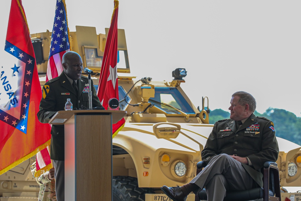 Newly promoted Brig. Gen. Leland Tony Shepherd