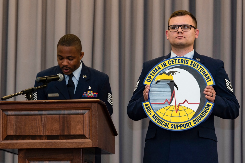 436th MDSS inactivates; 436th HCOS, OMRS hold change of command