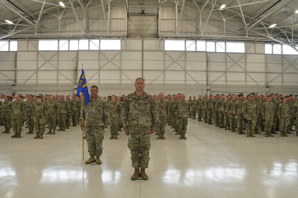 110th Wing Air National Guard Base recieves a new Wing commander