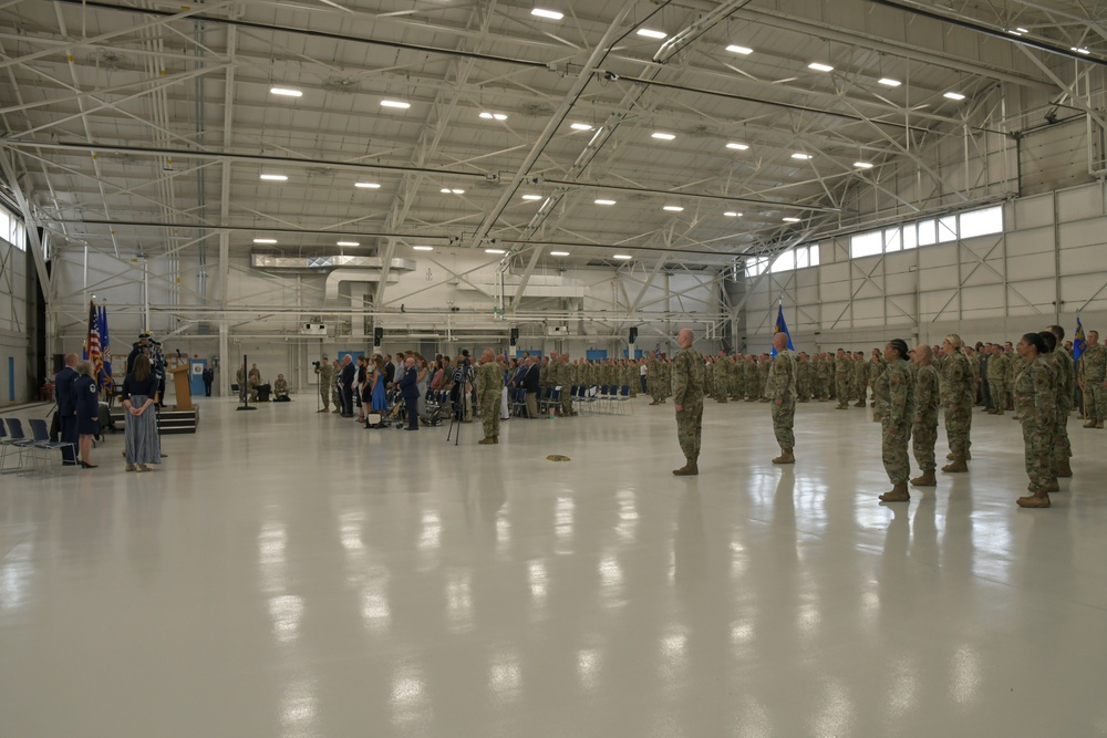 110th Wing Air National Guard Base recieves a new Wing commander